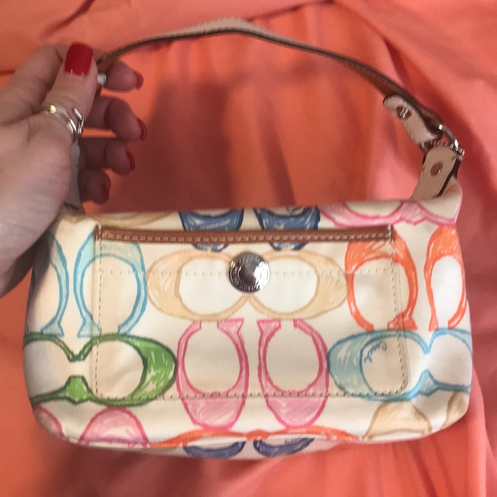 Vintage coach small purse